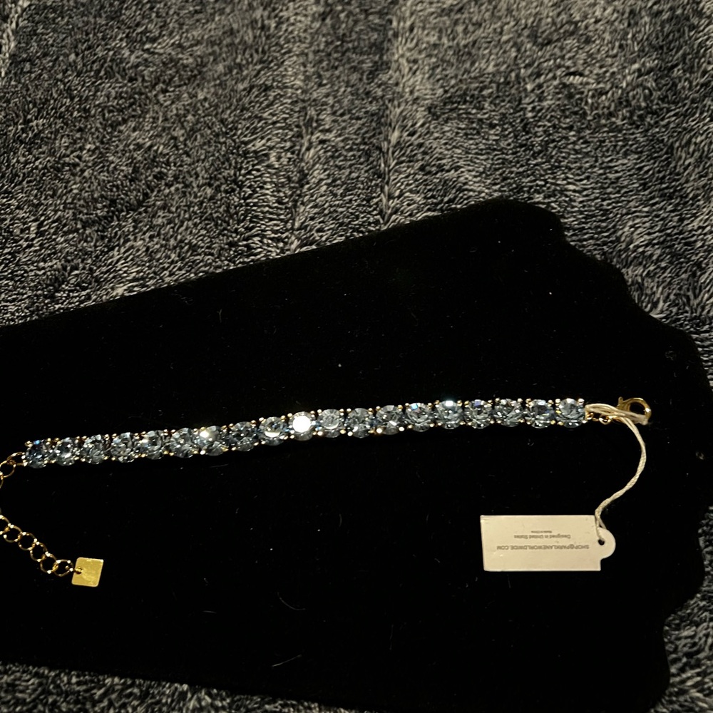 Park Lane Light Blue Impression Bracelet